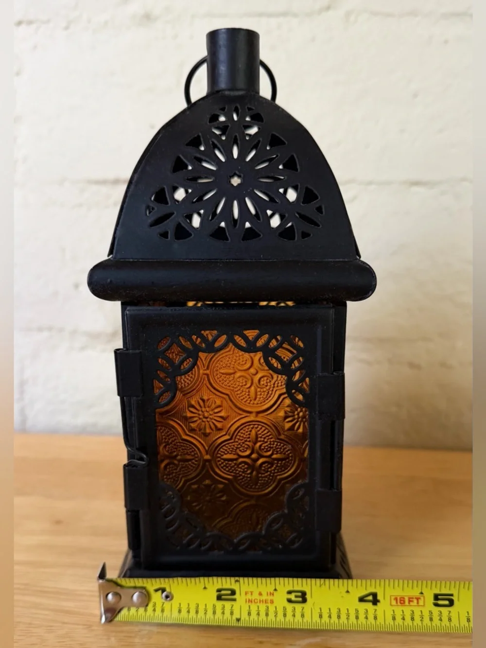 Artisan Moroccan-Inspired Candle Lantern – Elevated Home Accent